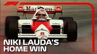 Niki Laudas AgainstTheOdds Home Win  1984 Austrian Grand Prix [upl. by Edmunda358]