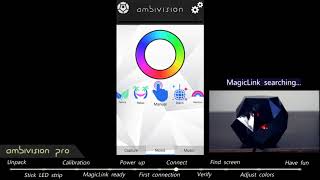 AmbiVision PRO  First launch [upl. by Une704]