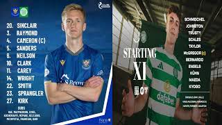 St Johnstone Vs Celtic BBC Radio [upl. by Ravahs]