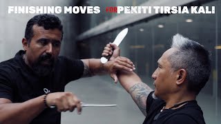 Filipino Martial Arts Finishing Moves With Roberto Pagan [upl. by Charters]