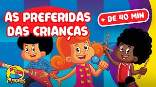 As Músicas Preferidas das Crianças  3 Palavrinhas   de 45 min de Música Animada  Oficial [upl. by Ahgem]