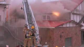 Park Theater Mall in Estes Park CO Ravaged By Fire [upl. by Pena]