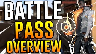 NEW BATTLE PASS IN VALORANT  Free Skins Contracts amp Radianite Points Season EXPLAINED [upl. by Laden516]