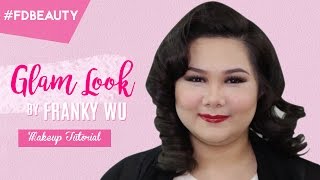 Glam Look Makeup Tutorial By Franky Wu [upl. by Yrrac]