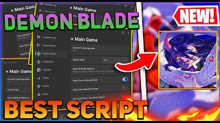 Demon Blade Script GUI  Hack Auto Farm Inf Spins Auto Quest And More PASTEBIN 2024 [upl. by Ttoille]