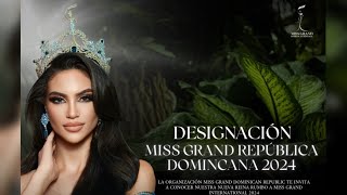 Miss Grand Dominican Republic 2024 Coronation Night [upl. by Eedna1]