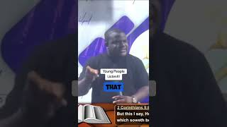 Sow Bountifully sow sowingseeds motivation pastor preaching love areoemmanuel [upl. by Ayanet]