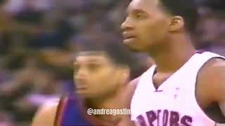 Latrell Sprewell amp Allan Houston  2000 Playoffs R1 G3  New York Knicks at Toronto Raptors [upl. by Romy]