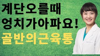 어깨동무한의원계단오를때엉치가아파요골반의근육통전수아원장 [upl. by Eenahpets]