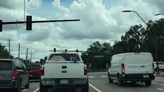 Afternoon Drive Winter Springs Florida to Oviedo Florida 4K [upl. by Caterina17]