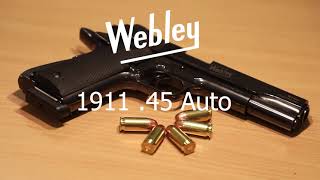 Webley 1911 45 ACP [upl. by Yrogiarc101]