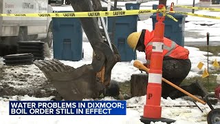 Boil order impacting over 300 Dixmoor homes after 3rd water main break [upl. by Gilberte744]