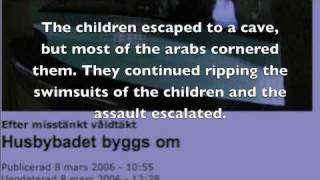 20 refugees rape an 11year old girl in a public bath Stockholm Sweden Husbybadet [upl. by Maurizia]