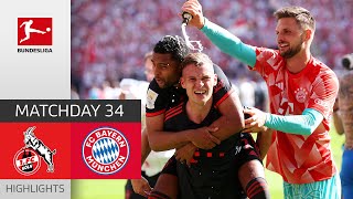 Bayern Makes The Incredible Happen  1 FC Köln  Bayern München  Highlights  MD 34 – Buli 2223 [upl. by Vincenta]