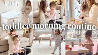 REALISTIC MORNING ROUTINE OF A 2 YEAR OLD  Toddler Morning Routine 2022 [upl. by Intyrb465]