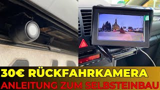 ANLEITUNG für 2999€ RÜCKFAHRKAMERA zum SELBSTEINBAU  DIY  Tutorial am Audi A2 8Z Günstige Kamera [upl. by Nadabb]