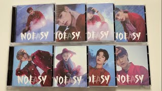 ♡Unboxing Stray Kids 스트레이키즈 2nd Studio Album NOEASY All Jewel Case Ver♡ [upl. by Aidnama]