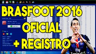 Como baixar e instalar o Brasfoot 2016 Oficial  registro [upl. by Rexford]