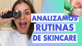 Analizamos rutinas de skinCare  dermatóloga reacciona [upl. by Solrak134]