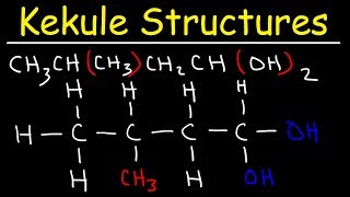 Kekule Structures and Condensed Structures [upl. by Recneps845]