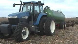 Injecting Hog Manure in Corn Stalks [upl. by Phillipp]