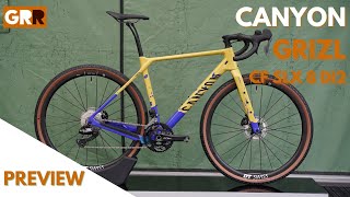 Canyon Grizl CF SLX 8 Di2  Preview  El mejor montaje de la gravel más polivalente [upl. by Nyltyak752]