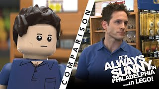 Lego Always Sunny  The Implication COMPARISON [upl. by Perrie]