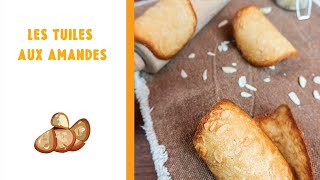 RECETTE DES TUILES AUX AMANDES [upl. by Inaluiak]