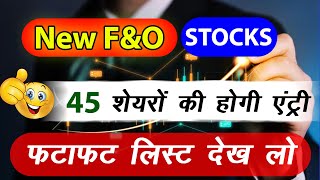 New FampO Stocks List  Zomato  KEI Industries  Max Healthcare  Adani Green  VBL Share fampostocks [upl. by Sheri821]