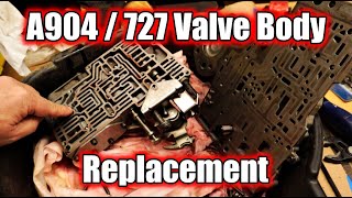 Mopar 727A904 Valve Body Replacement  Torqueflite A904 Automatic Transmission Shift Correction [upl. by Faber905]