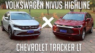 Comparativo Volkswagen Nivus Highline x Chevrolet Tracker LT [upl. by Lila]