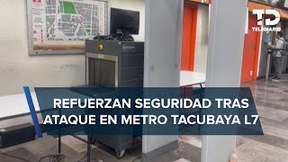 Revisarán protocolos de seguridad en MetroCdMx tras ataque a usuarios en Tacubaya [upl. by Eelik]