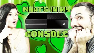 ♥Whats in my CONSOLE  XBOX ONE♥ [upl. by Htezzil]