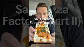 Sal’s Pizza Factory in Charlotte part II 🍕foodreview foodporn bestpizza mukbang pizzamukbang [upl. by Ahseket]