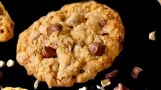 AIR FRYER OATMEAL BANANA CHOCOLATE COOKIES 🍪 I How to cook oatmeal cookies in air fryer [upl. by Agripina]