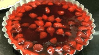 PASTA FROLA de FRUTILLAS y GELATINA  2 IDEAS EN 1  POSTRE DELICIOSO  Acqua Rosa Recetas [upl. by Acemaj131]