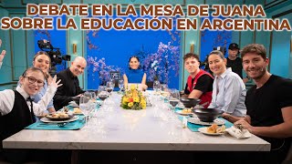 Profundo debate sobre la educación Sacheri Maratea y el resto de los invitados dieron su opinión [upl. by Thagard390]