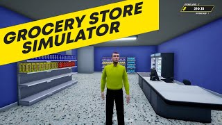 CHAMBEANDO en nuestra primera pulperia Jugando Grocery Store Simulator con SFL710CR [upl. by Minor]