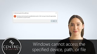 rundll32exe Windows cannot access the specified device path or file [upl. by Naginnarb]