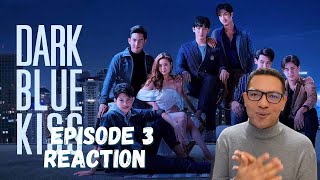 DARK BLUE KISS EPISODE 3 REACTION จูบสุดท้ายเพื่อนายคนเดียว 🥰🌈 BOYS LOVE REACTION 🌈😍 [upl. by Utas]