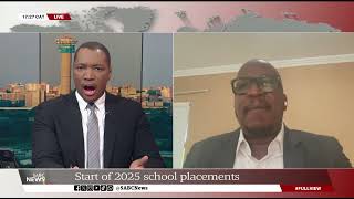 2025 school placements  Gauteng Education MEC explains process [upl. by Airitak]