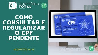 Como consultar seu CPF e regularizar se estiver pendente [upl. by Anitsuga]