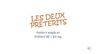 Les deux prétérits [upl. by Nerraj]