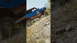 Ford Bronco just looks natural crawling through an abandoned spillway ford bronco offroad [upl. by Rednasela223]