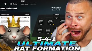 EA FC 25 The Ultimate RAT FORMATION 541 that Broke FC 25 TUTORIAL BEST DEFENSE amp ATTACK TACTICS [upl. by Annerb]