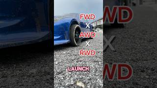 FWD vs AWD vs RWD rccars ff hsp nissangtr35 [upl. by Broucek622]