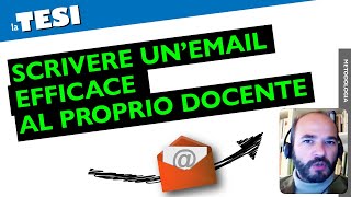 SCRIVERE UNEMAIL EFFICACE al proprio Docente 7 consigli  1 ✉ [upl. by Rotce871]