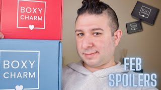 BOXYCHARM FEBRUARY 2022 SPOILERS CHOICE REVEAL AND REVIEW  Brett Guy Glam [upl. by Glynas]