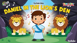 Sing Along Daniels Faith in the Lions Den  Fun Bible Song for Kids [upl. by Noirad]