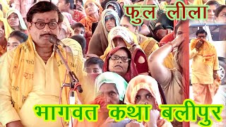 Satish shastri G ki Bhagbat katha Balipur Gaon mFull Raja Harishchandra lila [upl. by Baggett324]